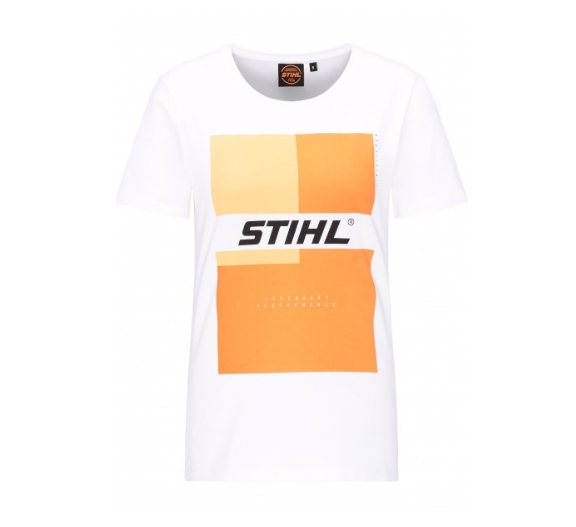 Футболка женская белая STIHL, размер L (04202000546)