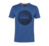Футболка STIHL WOOD CIRCLE Blue, размер XL (04202000760)