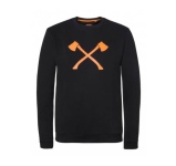 Свитшот чёрный STIHL AXE, размер L (04205000756)