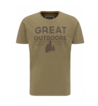 Футболка оливковая STIHL OUTDOORS, размер S (04201000748)