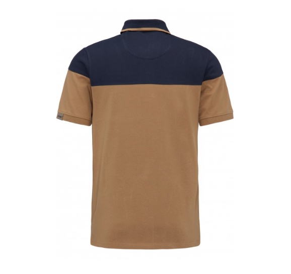Рубашка-поло песочно-синяя STIHL, размер M (04206000152)