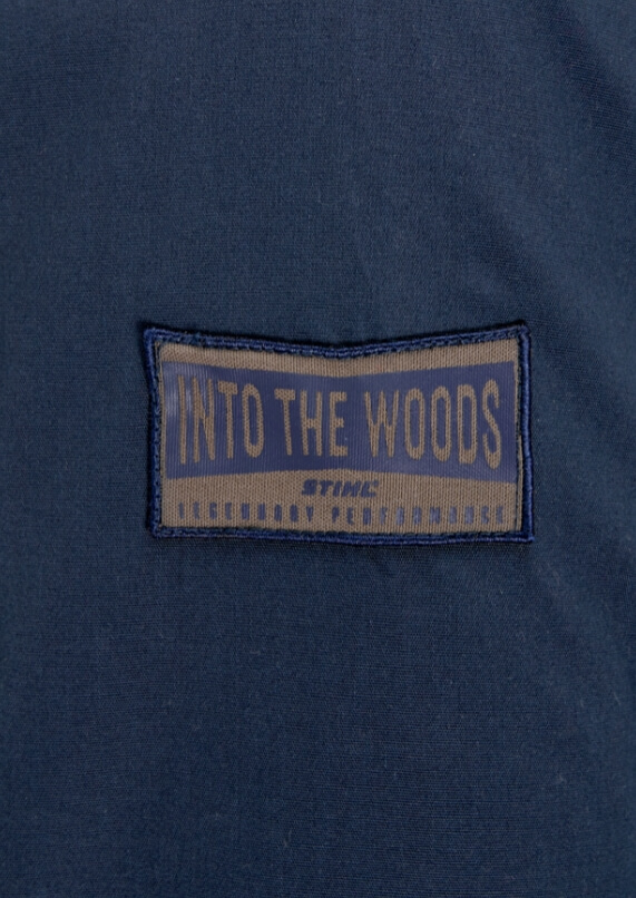 Куртка синяя STIHL WOOD, размер XXL (04201100464)