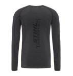 Футболка с длинными рукавами серая STIHL, размер S (04205001348)