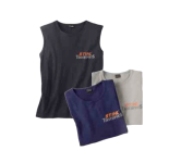 Футболка синяя мужская STIHL, размер S (09891008100)