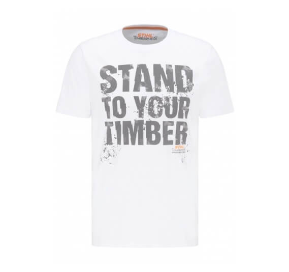 Футболка белая STIHL STAND TO YOUR TIMBER, размер XXL (04205000864)