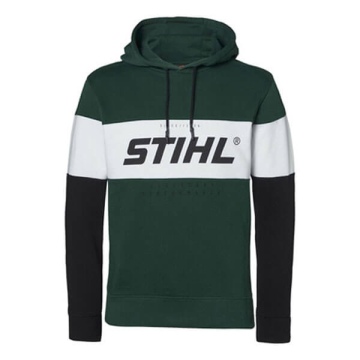 Толстовка чёрная/зелёная STIHL, размер XXL (04202200164)