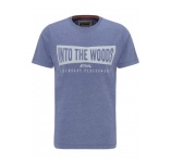 Футболка синяя STIHL WOOD, размер S (04201000848)