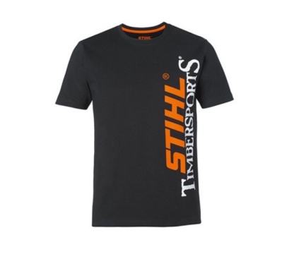 Футболка черная STIHL STS, размер XL (04205000160)