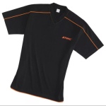 Футболка черная, V-й вырез STIHL, размер S (04640360005)