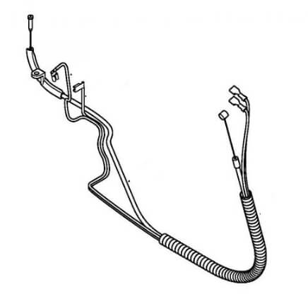 Трос газа Stihl 41441801105 для FS56/70