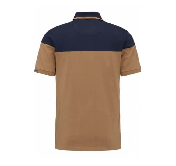 Рубашка-поло песочно-синяя STIHL, размер L (04206000156)