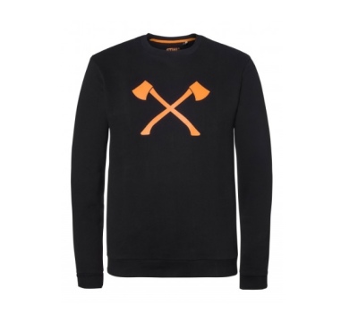 Свитшот чёрный STIHL AXE, размер XXL (04205000764)