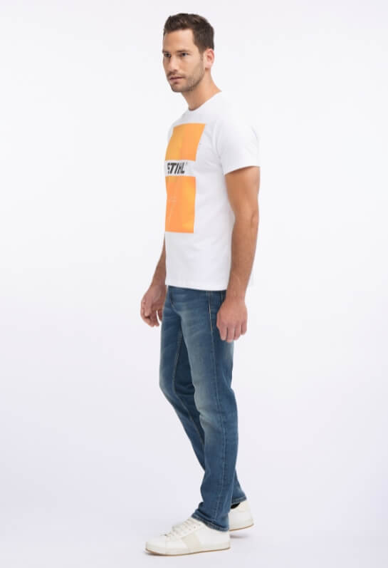 Футболка белая STIHL, размер S (04202000448)