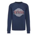 Свитшот синий STIHL Heritage, размер S (04206000348)