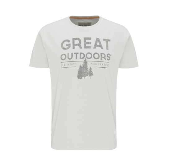 Футболка серая STIHL OUTDOORS, размер S (04201000648)