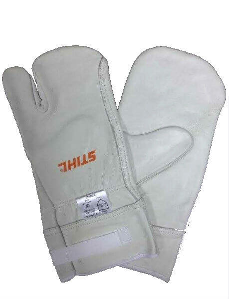 Перчатки для мотопильщика трехпалые STIHL, размер S/M (00008831505)