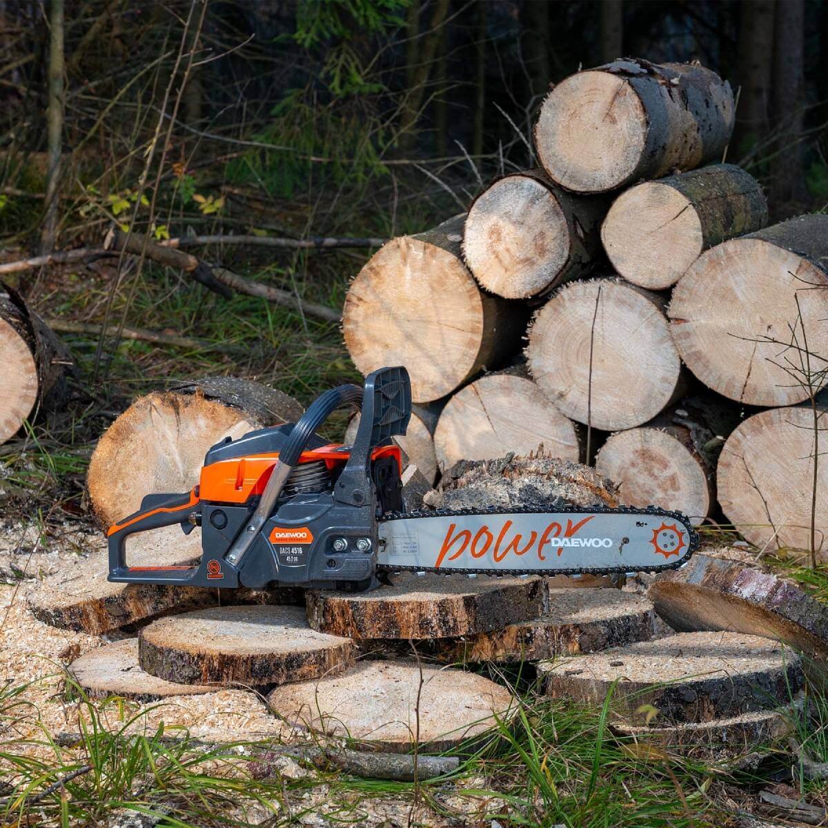 Бензопила DAEWOO DACS 4516 +сумка