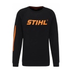 Свитшот чёрный с лого на груди STIHL, размер XL (04209000360)