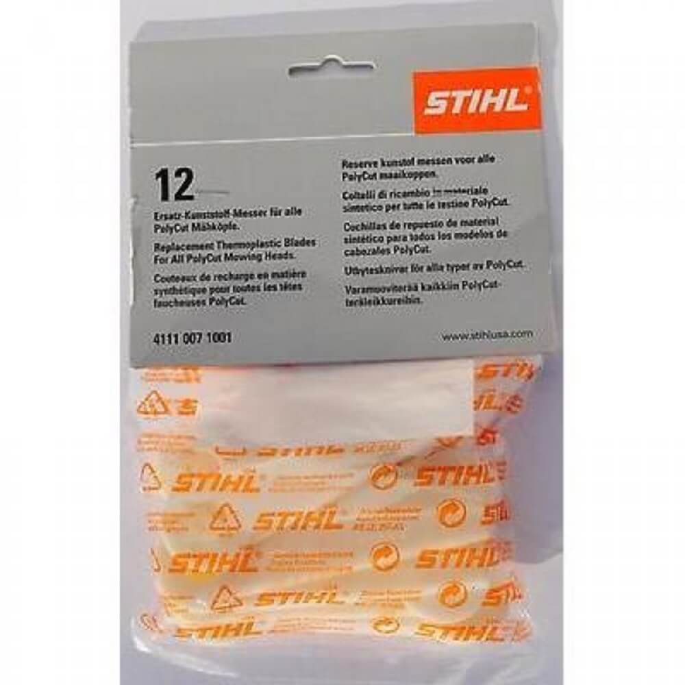 Комплект пластиковых ножей STIHL PoliCut 6-3 (12шт.) (41110071001)