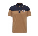 Рубашка-поло песочно-синяя STIHL, размер M (04206000152)