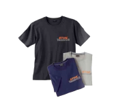 Футболка серая с коротким рукавом STIHL Timbersport, размер S (09891001109)