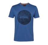 Футболка STIHL WOOD CIRCLE Blue, размер L (04202000756)